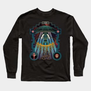 Ancient Aliens Mashup Redux Long Sleeve T-Shirt